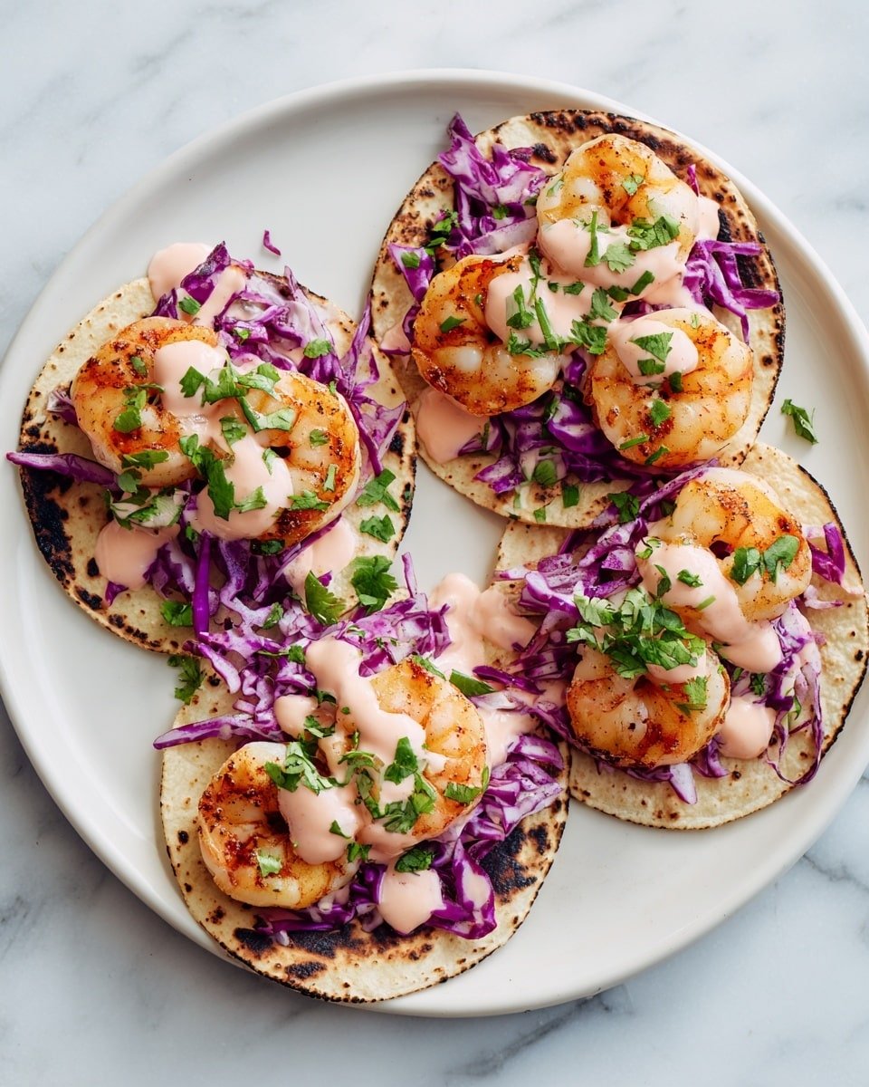 Bang Bang Shrimp Tacos Recipe - Recipe Image — Bang Bang Shrimp Tacos, crispy shrimp tacos with spicy sauce, easy shrimp tacos recipe, quick dinner ideas with shrimp, flavorful taco recipes