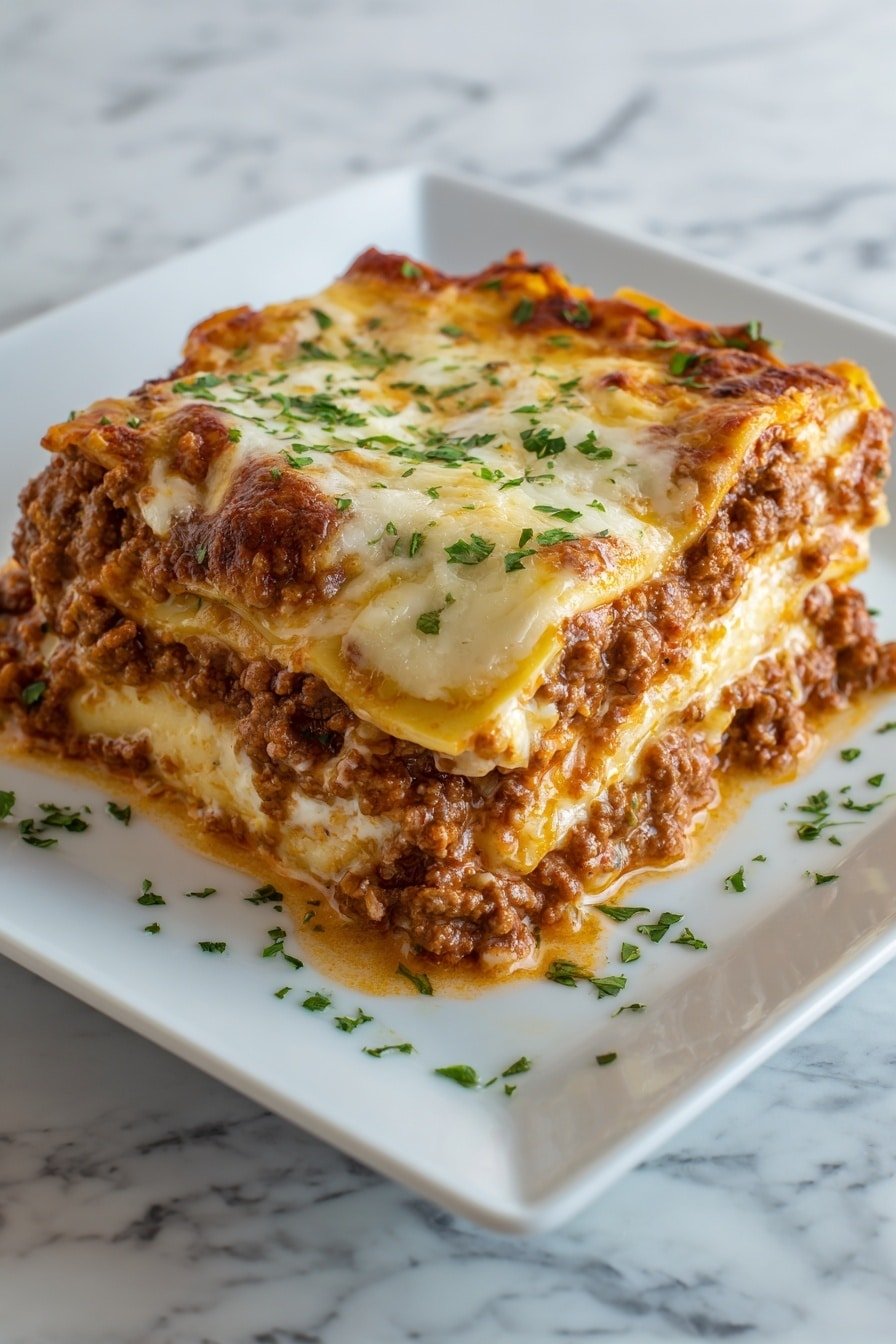 Million Dollar Lasagna Recipe - Featured Image