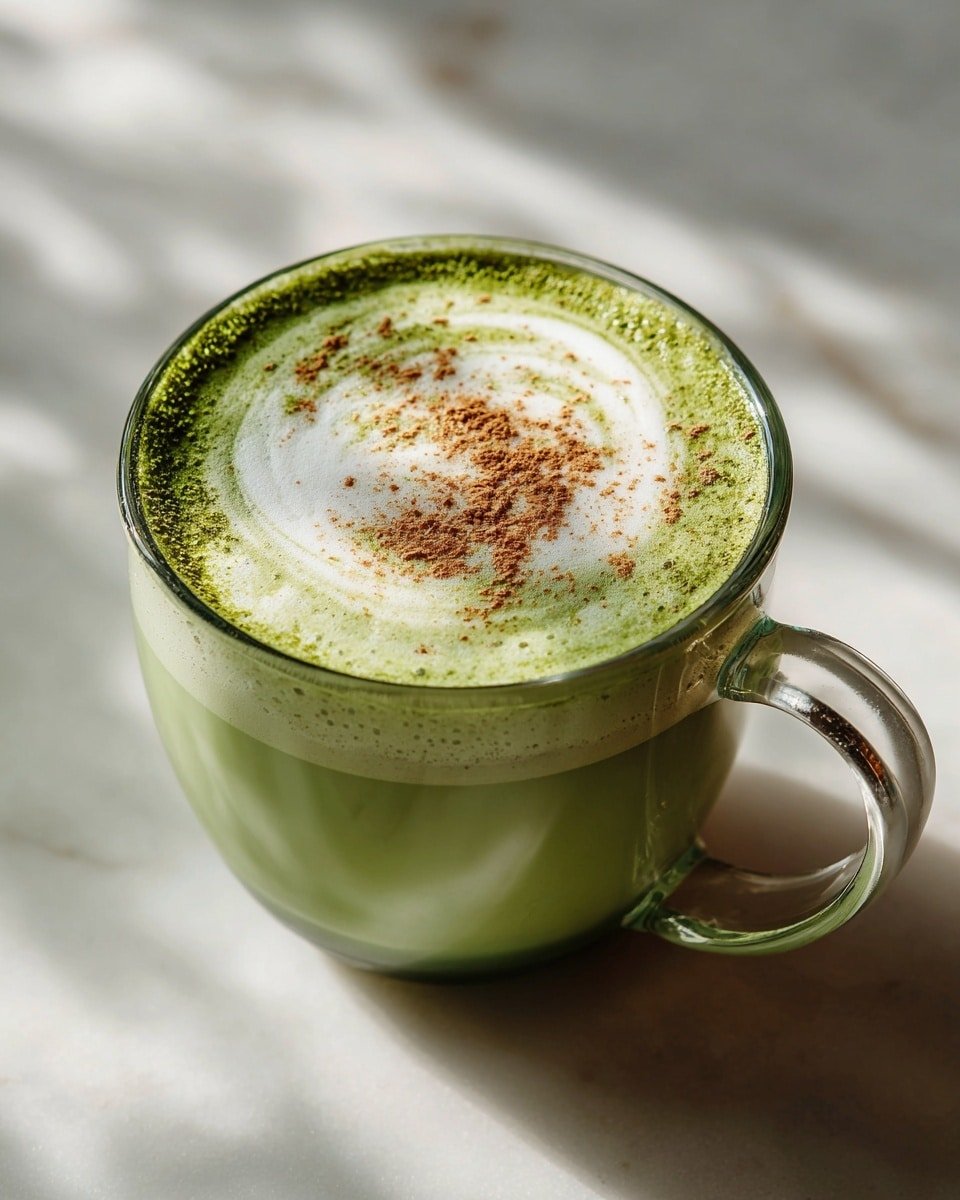 Creamy Matcha Latte with Optional Sweetener Recipe - Recipe Image — Creamy Matcha Latte with Optional Sweetener, matcha latte recipe, green tea latte, homemade matcha drink, healthy matcha beverage