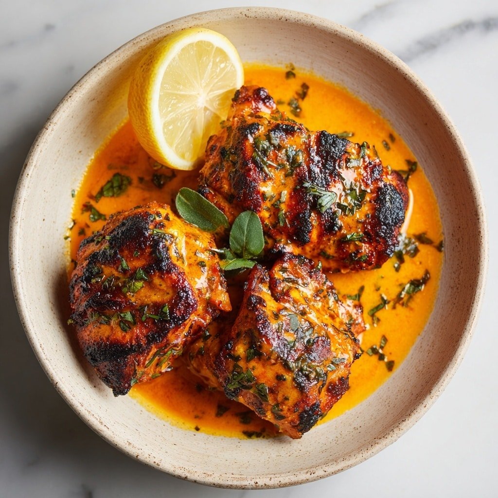 Harissa Yogurt Chicken Marinade Recipe - Featured Image