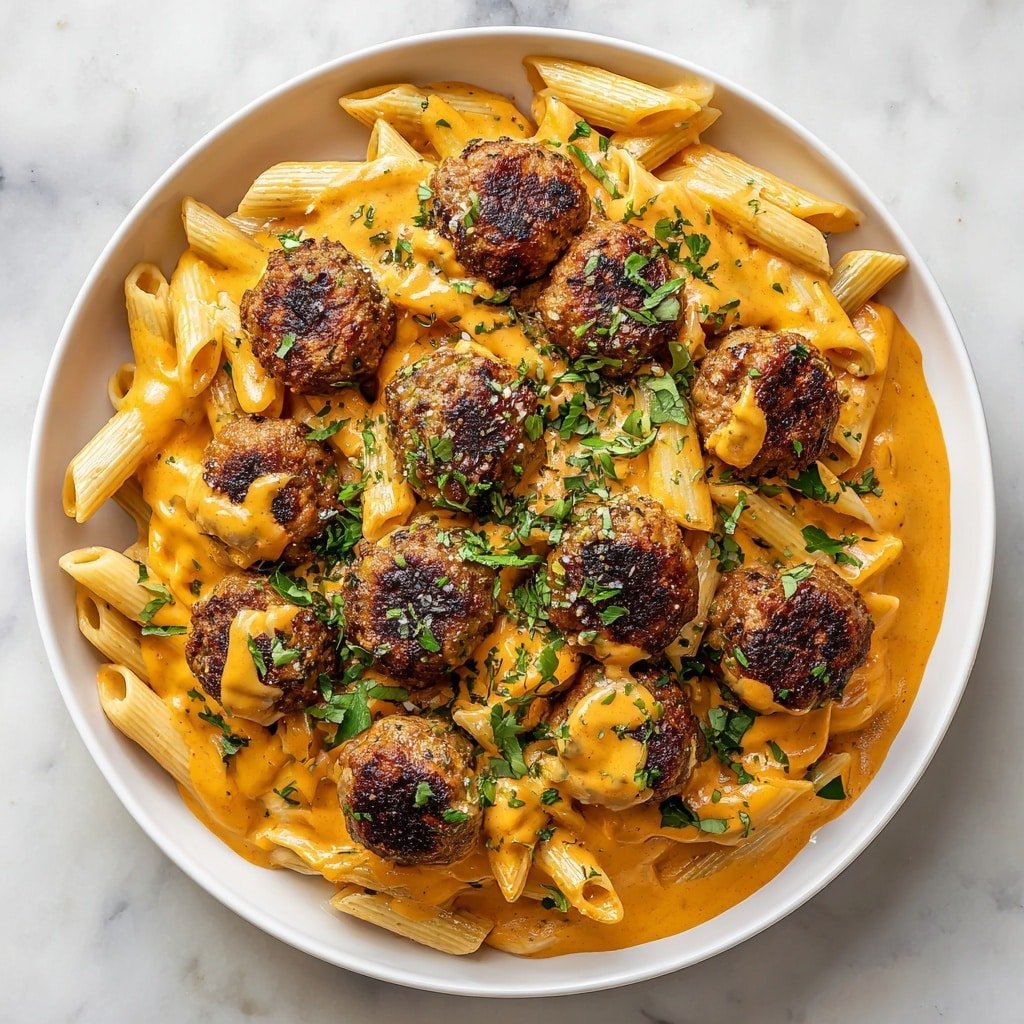 Creamy Cajun Sausage Pasta Recipe - Featured Image