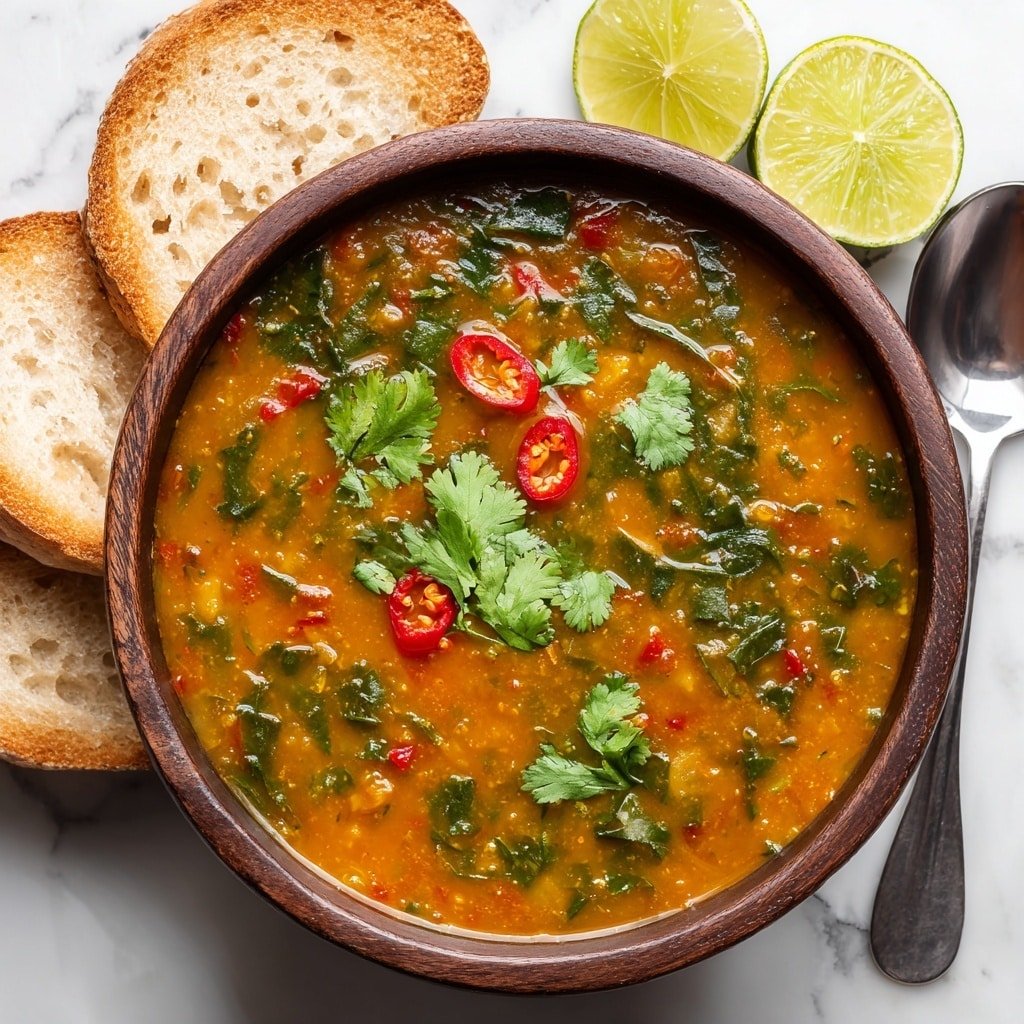 Thai Coconut Red Lentil Soup Recipe - Featured Image